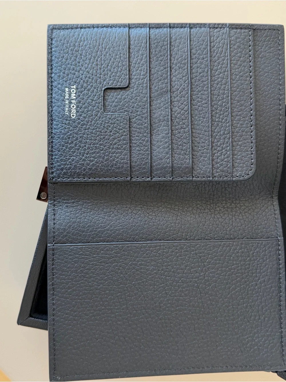 Tom Ford Black Leather Jewelry Box